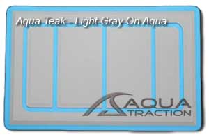 AquaTeak Light Gray On Aqua