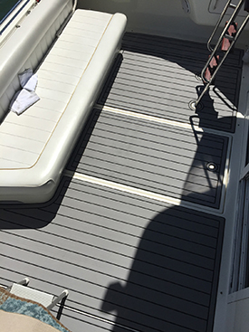 Sea Ray 37 Aft Deck with AquaTraction